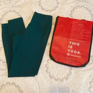 Lululemon align high rise crop size 4